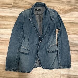 Club Monaco Blue Denim blazer
